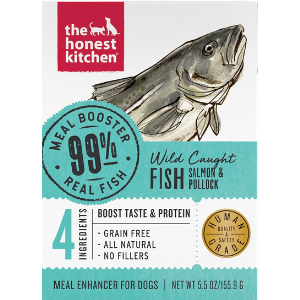 The Honest Kitchen Meal Boosters 99% Salmon & Pollock For Dogs, 5-oz Box Cheap