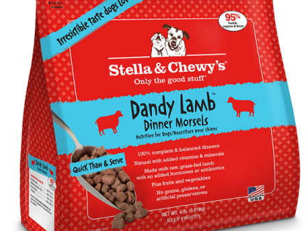 Stella & Chewy s Raw Frozen Dandy Lamb Dinner Morsels Dog Food on Sale