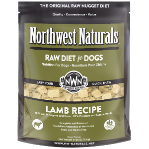 Northwest Naturals Raw Frozen Lamb Nuggets Dog Food Online Sale