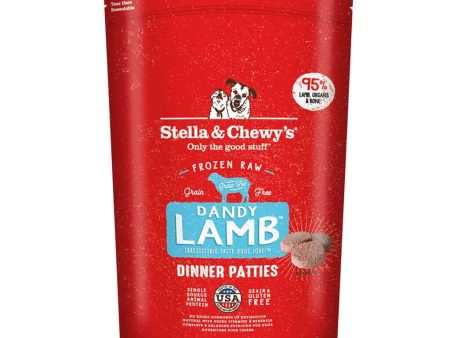 Stella & Chewy s Raw Frozen Dandy Lamb Dinner Patties Dog Food Sale