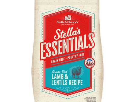 Stella & Chewy s Essentials Grass Fed Lamb & Ancient Grains Recipe Dog Food Online Hot Sale