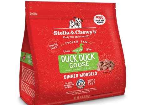 Stella & Chewy s Raw Frozen Duck Duck Goose Dinner Morsels Dog Food For Cheap