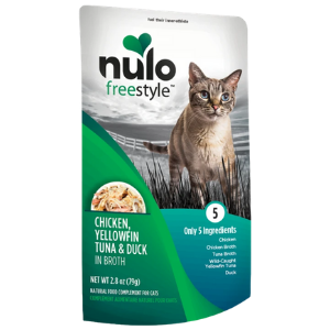 Nulo Grain-Free Chicken & Yellowfin Tuna in Broth Cat Food Topper, 2.8oz Fashion