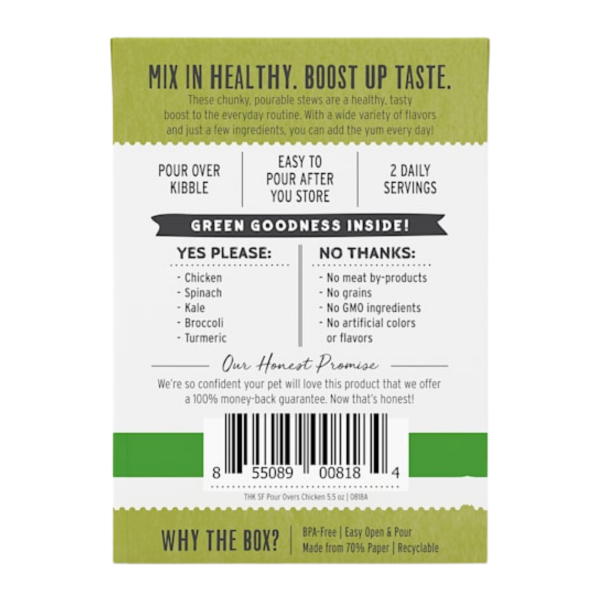 The Honest Kitchen Superfood Pour Overs Chicken Stew 5.5 oz Discount