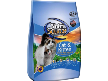 Nutrisource Cat & Kitten Chicken, Salmon & Liver For Sale