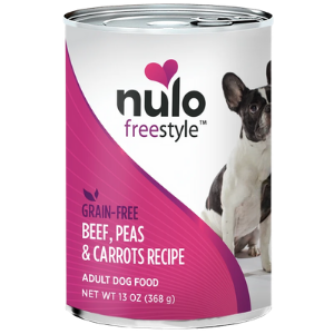 Nulo Freestyle Grain-Free Beef, Peas & Carrots Recipe Wet Dog Food, 13 oz Supply