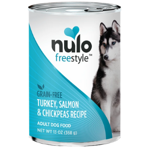 Nulo Freestyle Grain-Free Turkey, Salmon & Chickpeas Recipe Wet Dog Food, 13 oz Supply