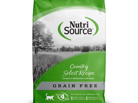 NutriSource Grain-Free Country Select Entree Dry Cat Food Supply