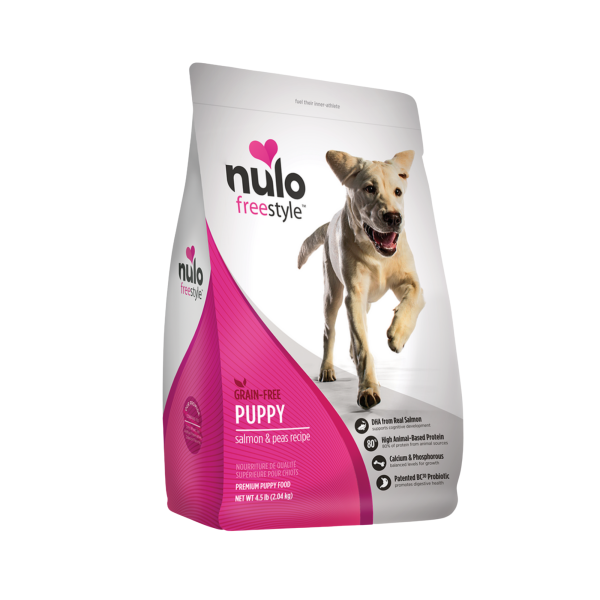 Nulo Freestyle Grain-Free Puppy Salmon & Peas Recipe Dry Dog Food Online Hot Sale