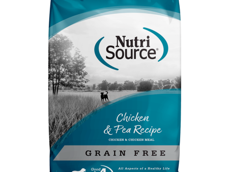 NutriSource Grain-Free Chicken & Pea Formula Dry Dog Food Online Hot Sale