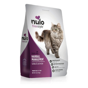 Nulo Freestyle Grain-Free Hairball Management Turkey & Cod Recipe Dry Cat Food Online Sale