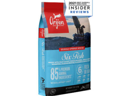 Orijen Six Fish Grain-Free Dry Dog Food Discount