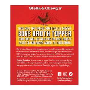 Stella & Chewy s Broth Topper Cage Free Chicken Dog Food Topper 11 oz. Online