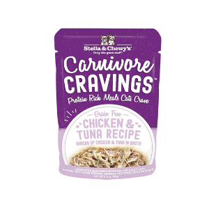 Stella & Chewy s Carnivore Cravings Chicken & Tuna Recipe Cat Food, 2.8 oz Online now