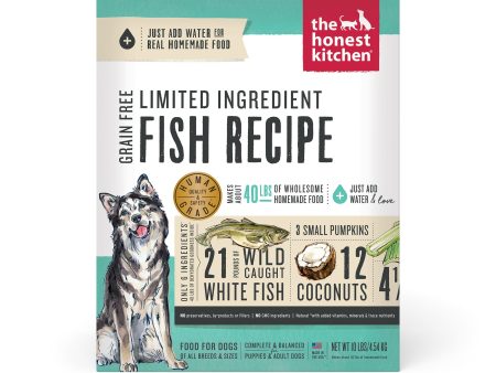 The Honest Kitchen Grain Free Limited Ingredient Fish Recipe Dehydrated Dog Food For Discount