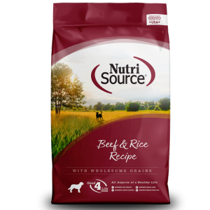 NutriSource Adult Beef & Rice Formula Dry Dog Food Cheap