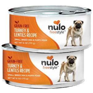 Nulo Freestyle Grain-Free Small Breed & Puppy Turkey & Lentils Recipe Wet Dog Food, 5.5 oz Supply