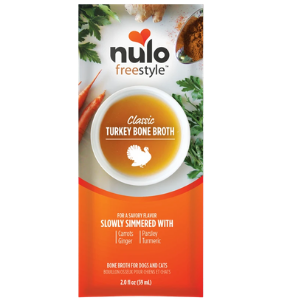 Nulo Freestyle Grain-Free Classic Turkey Bone Broth Dog & Cat Food Topper, 2 oz Discount