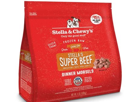 Stella & Chewy s Raw Frozen Stella s Super Beef Dinner Morsels Dog Food Discount