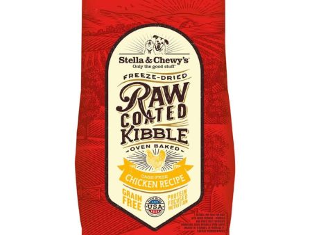 Stella & Chewy s Cage-Free Chicken Recipe Raw Coated Baked Kibble Dog Food Discount