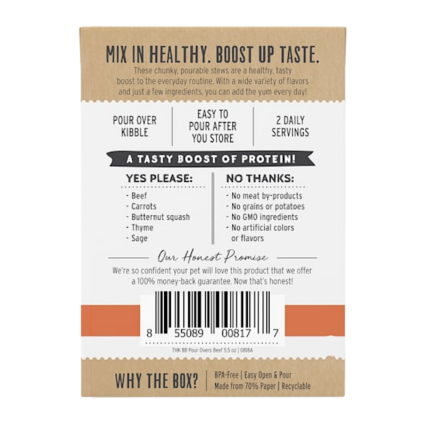 The Honest Kitchen Bone Broth Pour Overs Beef Stew 5.5 oz For Discount