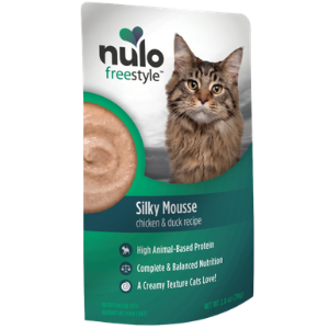 Nulo Freestyle Grain-Free Silky Mousse Chicken & Duck Recipe Cat Food Topper, 2.8oz on Sale