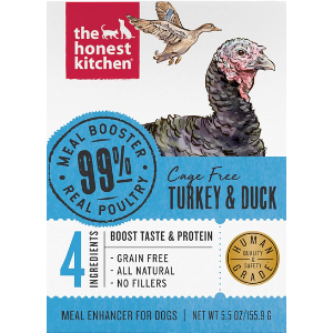 The Honest Kitchen Meal Boosters 99% Turkey & Duck For Dogs, 5-oz jar Discount