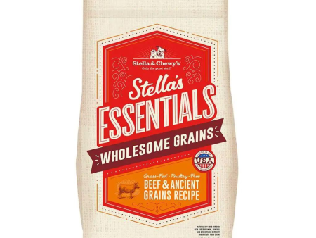 Stella & Chewy s Essentials Grass-Fed Beef & Ancient Grains Recipe Dog Food on Sale