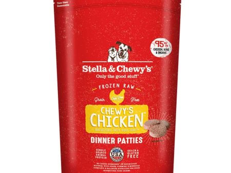 Stella & Chewy s Raw Frozen Chewy s Chicken Dinner Patties Dog Food For Sale