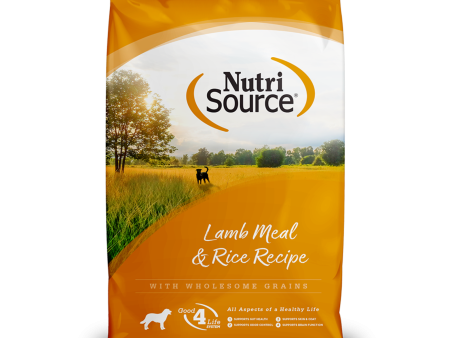 NutriSource Grain-Free Lamb Meal & Peas Formula Dry Dog Food Online now