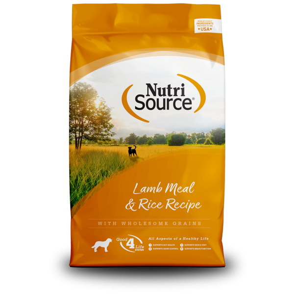 NutriSource Grain-Free Lamb Meal & Peas Formula Dry Dog Food Online now