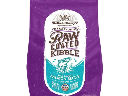 Stella & Chewy s Raw Coated Kibble Wild-Caught Salmon Recipe Cat Food Discount