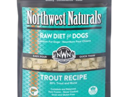 Northwest Naturals Raw Frozen Trout Nuggets Dog Food Sale