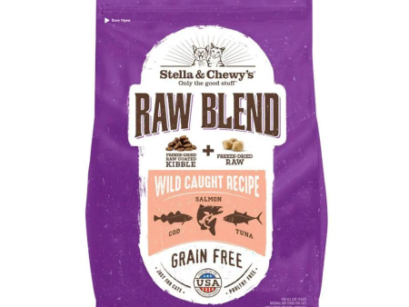 Stella & Chewy s Raw Blend Kibble Wild-Caught Recipe Cat Food Fashion