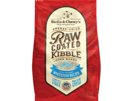 Stella & Chewy s Wild-Caught Whitefish Recipe Raw Coated Baked Kibble Dog Food Online Hot Sale