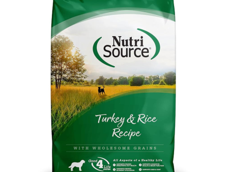 NutriSource Adult Turkey & Rice Formula Dry Dog Food Discount