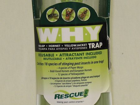 Sterling Intrntl Rescue - W-h-y Wasp Hornet & Yellowjacket Reusable Trap Supply