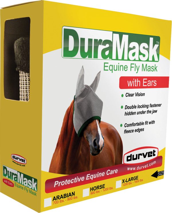 Durvet Fly             D - Duramask Fly Mask With Ears on Sale