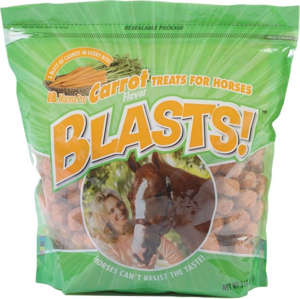 Manna Pro-equine - Blasts Carrot Treats For Horses Sale