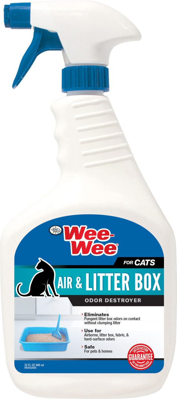 Four Paws Products Ltd - Wee Wee Air And Litter Box Odor Destroyer Cat Sale