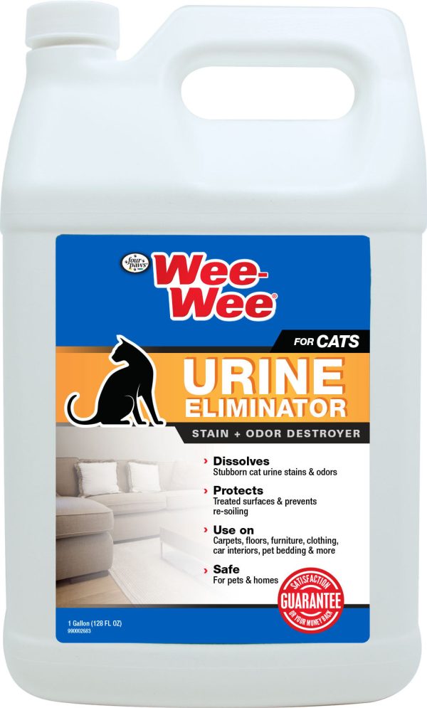 Four Paws Products Ltd - Wee Wee Urine Eliminator Stain & Odor Remover Cat For Cheap