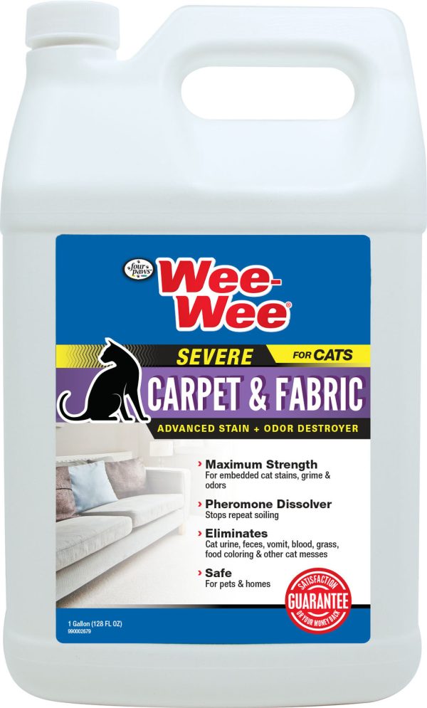 Four Paws Products Ltd - Wee Wee Severe Carpet Stain & Odor Remover Cat on Sale