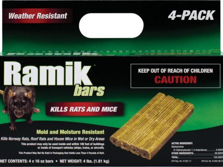 Neogen Rodenticide      D - Ramik Rats And Mice Bait Bars For Discount