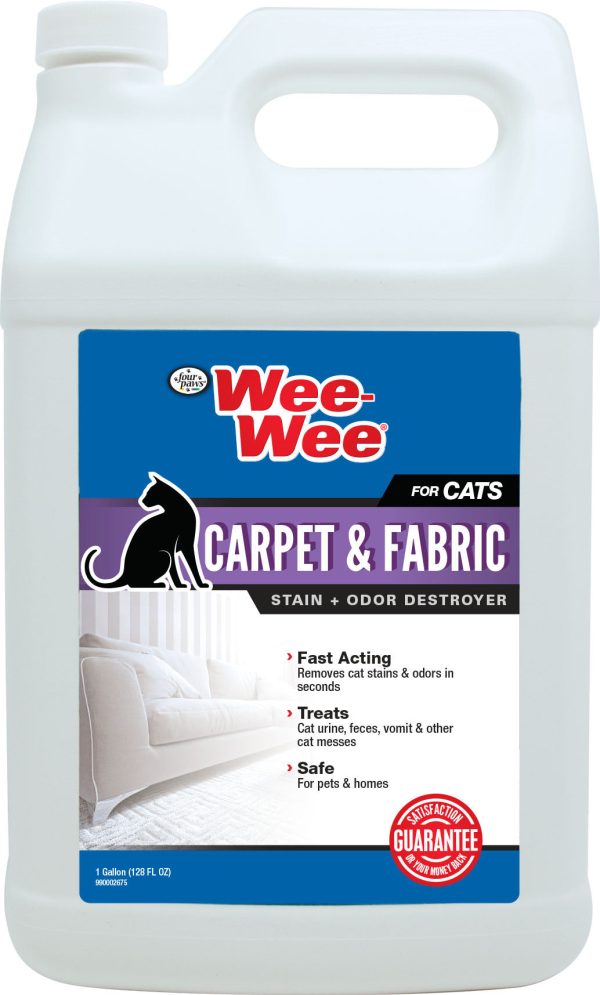 Four Paws Products Ltd - Wee Wee Carpet & Fabric Stain & Odor Remover Cat Online now