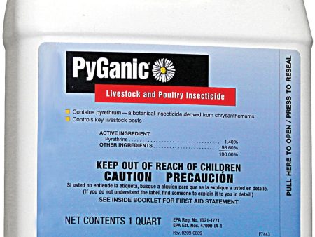 Chemtech                D - Pyganic Livestock & Poultry Insecticide Fashion