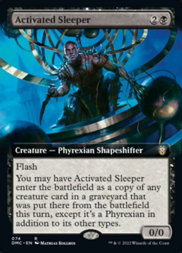 Activated Sleeper (Extended Art) [Dominaria United Commander] Fashion