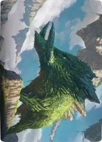 Yasharn, Implacable Earth Art Card [Zendikar Rising Art Series] For Cheap