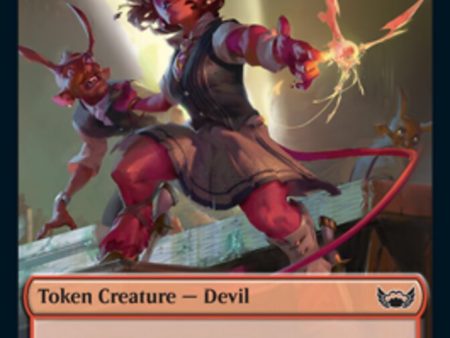 Devil    Dog Double-Sided Token [Streets of New Capenna Tokens] Hot on Sale