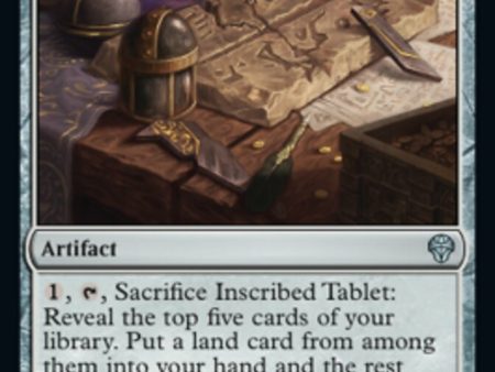 Inscribed Tablet [Dominaria United] For Discount