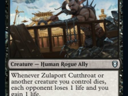 Zulaport Cutthroat [Commander Legends: Battle for Baldur s Gate] For Sale